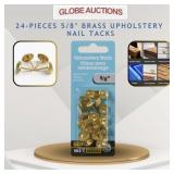24-PIECES 5/8-INCH UPHOLSTERY NAILS FOR DECOR