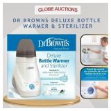 NEW DR BROWNS DELUXE BOTTLE WARMER & STERILIZER
