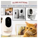 SEALED PAWBO+ WI-FI PET CAMERA & TREAT DISPENSER