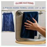 2-PIECES HAND TOWEL (SIZE: 24" x 20")
