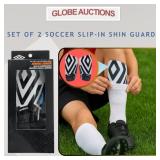 SET OF 2 SOCCER SLIP-IN SHIN GUARDS BY UMBRO