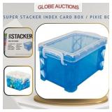 SUPER STACKER INDEX CARD BOX / PIXIE BOX