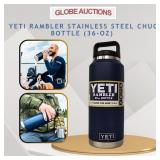 NEW YETI RAMBLER STAINLESS STEEL CHUG BOTTLE(36-OZ