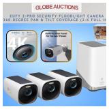 NEW 4K EUFYCAM-3 WIRELESS SOLAR CAM BNDLE_MSP:$799