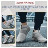 NON-SLIP WOOBLING BREATHABLE SNEAKER (SIZE: 46)