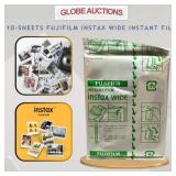 10-SHEETS FUJIFILM INSTAX WIDE INSTANT FILM