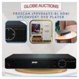 PROSCAN HDMI UPCONVERT DVD PLAYER (PDVD6655-B)