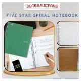 FIVE STAR SPIRAL NOTEBOOK