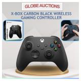 X-BOX CARBON BLACK WIRELESS GAMING CONTROLLER