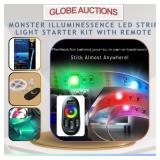 MONSTER LED STRIP LIGHT STARTER KIT W/ REMOTE