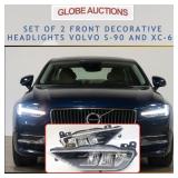 SET OF 2 FRONT DECORATIVE HEADLIGHTS