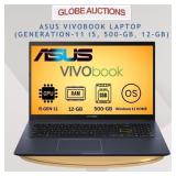 ASUS VIVOBOOK LAPTOP (GEN-11 i5, 12-GB, 500-GB)