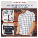 HAGGAR BANGLADESH MADE SHIRT (SIZE:XXL)