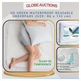 GO GREEN WATERPROOF REUSABLE UNDERPADS