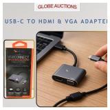USB-C TO HDMI & VGA ADAPTER