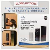 NEW EUFY 3-IN-1 VIDEO SMART LOCK W/CAMERA_MSP:$299