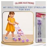 MY DOLL FOLDABLE TOY STROLLER FOR KIDS