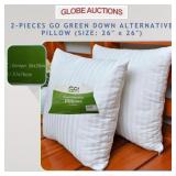 2-PIECES GO GREEN DOWN ALTERNATIVE PILLOW
