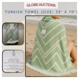 TURKISH TOWEL (SIZE: 35" X 70")