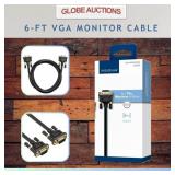 6-FT VGA MONITOR CABLE