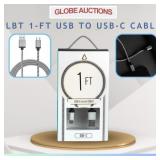 LBT 1-FT USB TO USB-C CABLE
