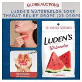 LUDEN'S WATERMELON SORE THROAT RELIEF DROPS