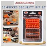 33-PIECES SECURITY BIT SET