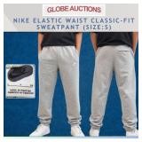 NIKE ELASTIC WAIST CLASSIC-FIT SWEATPANT (SIZE:S)