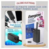 ENERGIZER ULTIMATE 30000mAh USB-C 3PORT POWER BANK