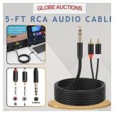 5-FT RCA AUDIO CABLE
