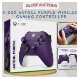X-BOX ASTRAL PURPLE WIRELESS GAMING CONTROLLER