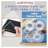 3-PIECE STICKY TAPE SET