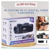 4K VIVITAR DIGITAL VIDEO CAMCORDER (MSP:$199)
