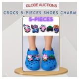 CROCS 5-PIECES SHOES CHARMS
