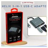 HELIX 3-IN-1 USB-C ADAPTER
