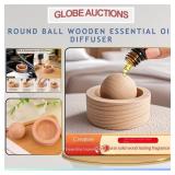 ROUND BALL WOODEN ESSENTIAL OIL DIFFUSER