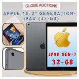 APPLE 10.2' GEN-7 iPAD (32-GB) W/ CHARGING CABLE
