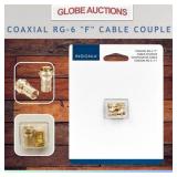 COAXIAL RG-6 'F' CABLE COUPLER