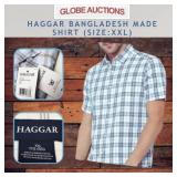HAGGAR BANGLADESH MADE SHIRT (SIZE:XXL)