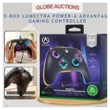 X-BOX LUMECTRA POWER-A  ADVANTAGE GAMING CNTRLR