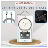 LBT 1-FT USB TO USB-C CABLE