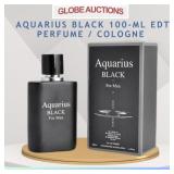 NEW AQUARIUS BLACK 100-ML EDT PERFUME / COLOGNE