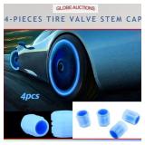 4-PIECE TIRE VALVE STEM CAPS