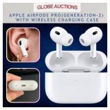 APPLE AIRPODS PRO(GEN-2) W/ WIRELESSï¿½CHARGING CASE