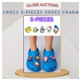 CROCS 5-PIECES SHOES CHARMS