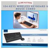 104-KEYS WIRELESS KEYBOARD & MOUSE COMBO