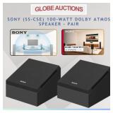 SONY 100-WATT DOLBY ATMOS SPEAKER-PAIR (MSP:$149)