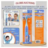 BLIPPI ELECTRIC TOOTHBRUSH FOR KIDS W/ BATTERY