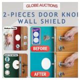 2-PCS DOOR KNOB WALL SHIELD