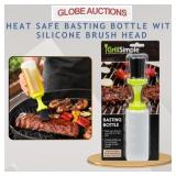 HEAT SAFE BASTING BOTTLE W/ SILICONE BRUSH HEAD